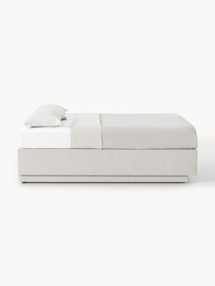 Westwing Collection Boxspringbett Enya mit Stauraum Rabatt