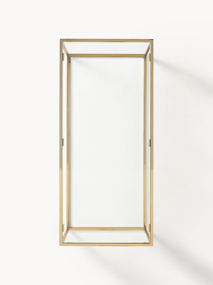 Westwing Collection Couchtisch Maya mit Glasplatte Exklusivangebot