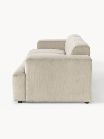 Westwing Collection Cord-Sofa Melva (4-Sitzer) Muttertagsangebot