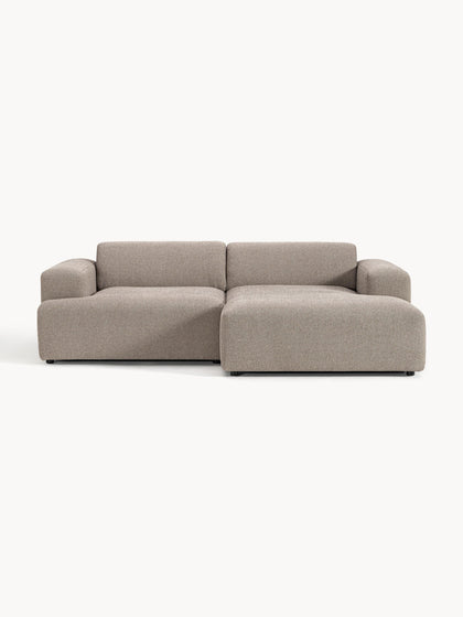 Westwing Collection Ecksofa Melva (3-Sitzer)