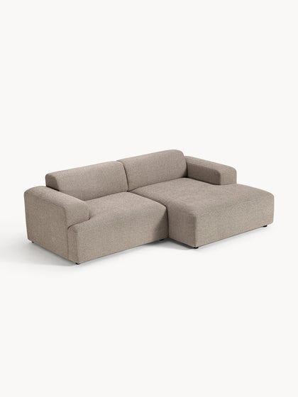 Westwing Collection Ecksofa Melva (3-Sitzer) Neueste Mode