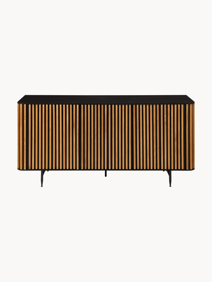 Westwing Collection Holz-Sideboard Linea Tiefpreis