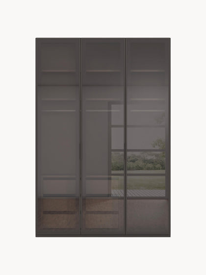 Westwing Collection Drehtürenschrank Skat Shine mit Innenbeleuchtung in verschiedenen Größen Super Sparpreis