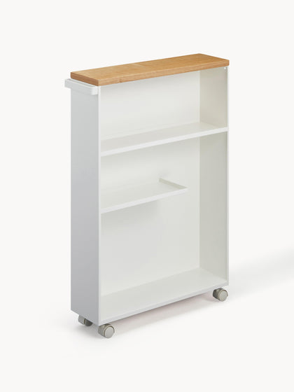 Westwing Collection Badregal Tower mit Rollen