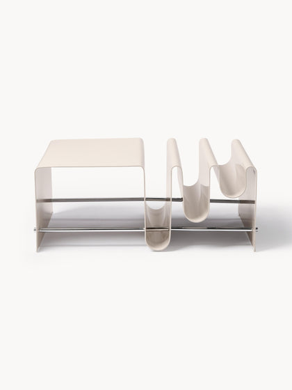 Westwing Collection Metall-Couchtisch Julia mit Zeitschriftenablage Letzte 2 Tage